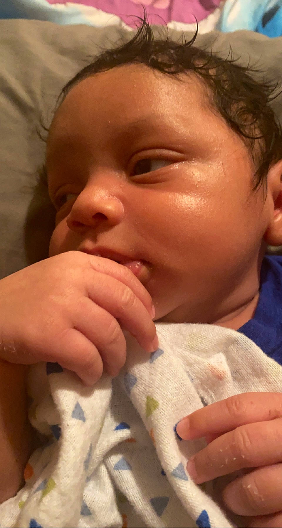 Kyren joined the competition — help win amazing prizes! baby, baby_toddler_clothing, cheek, child, comfort, ear, eyelash, finger, gesture, happy, iris, lip, mouth, nail, neck, nose, person, skin, smile, thumb