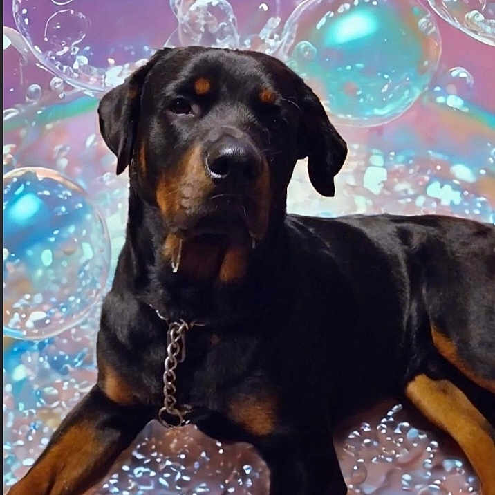 Grizzly is registered to the contest to win money with this photo: accessories, animal, baby, boxer, bulldog, canine, dog, envelope, face, greetingcard, head, hound, jewelry, labradorretriever, mail, necklace, person, pet, puppy, purple