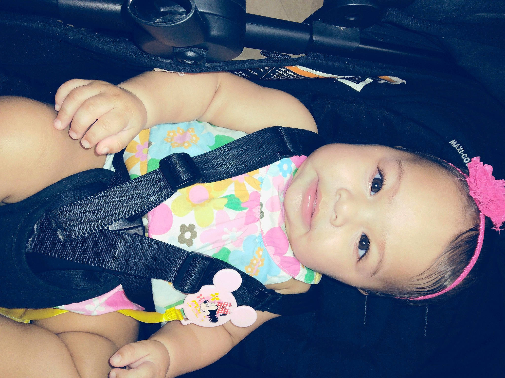 Jayleen is registered to the contest to win money with this photo: baby_toddler_clothing, cool, eyelash, finger, gesture, hand, happy, lip, mouth, nail, organ, person, pink, product, skin, smile, textile, thigh, thumb, vehicle_door