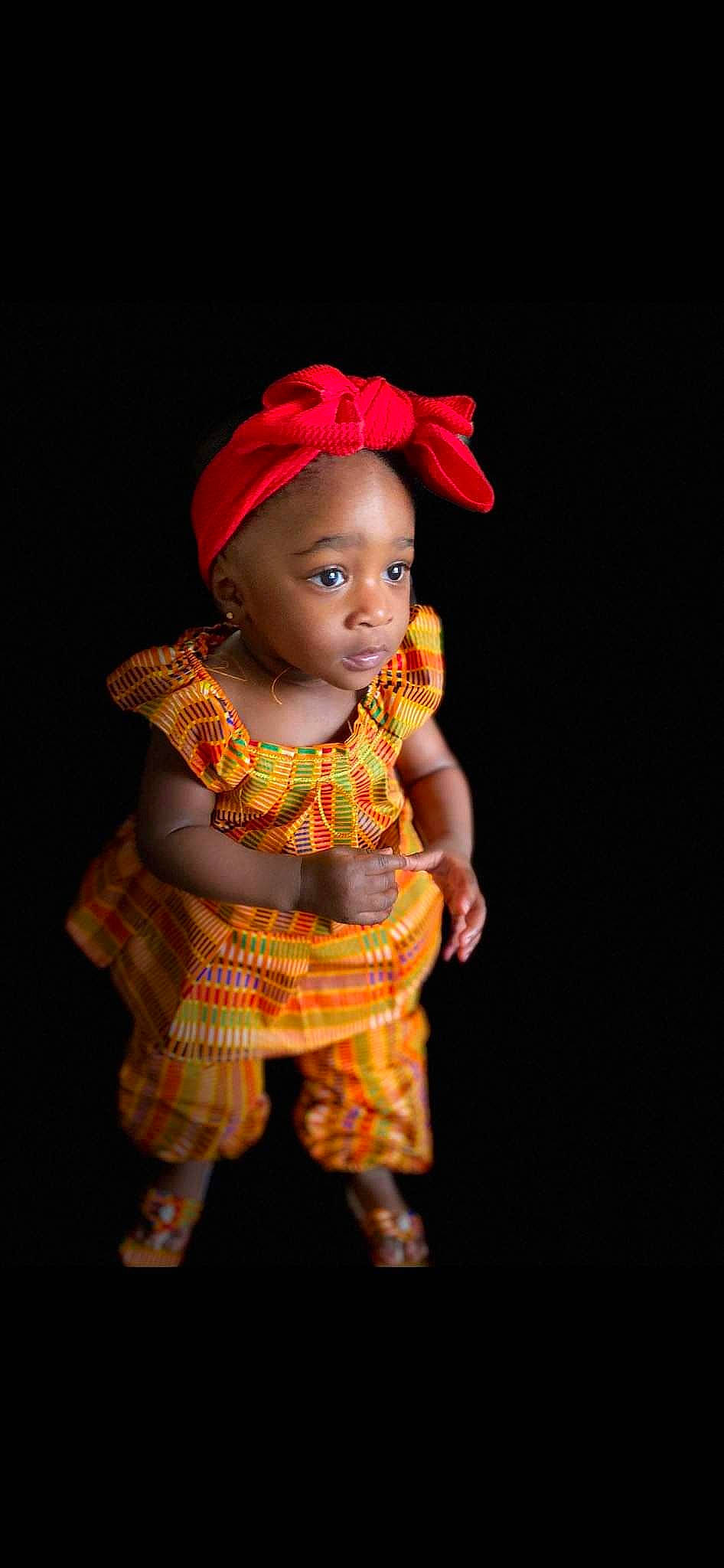 Maloni is registered to the contest to win money with this photo: baby, baby_toddler_clothing, cap, child, doll, dress, event, fashion_accessory, fashion_design, flash_photography, fun, jewellery, magenta, one_piece_garment, pattern, peach, person, skin, sleeve, toddler