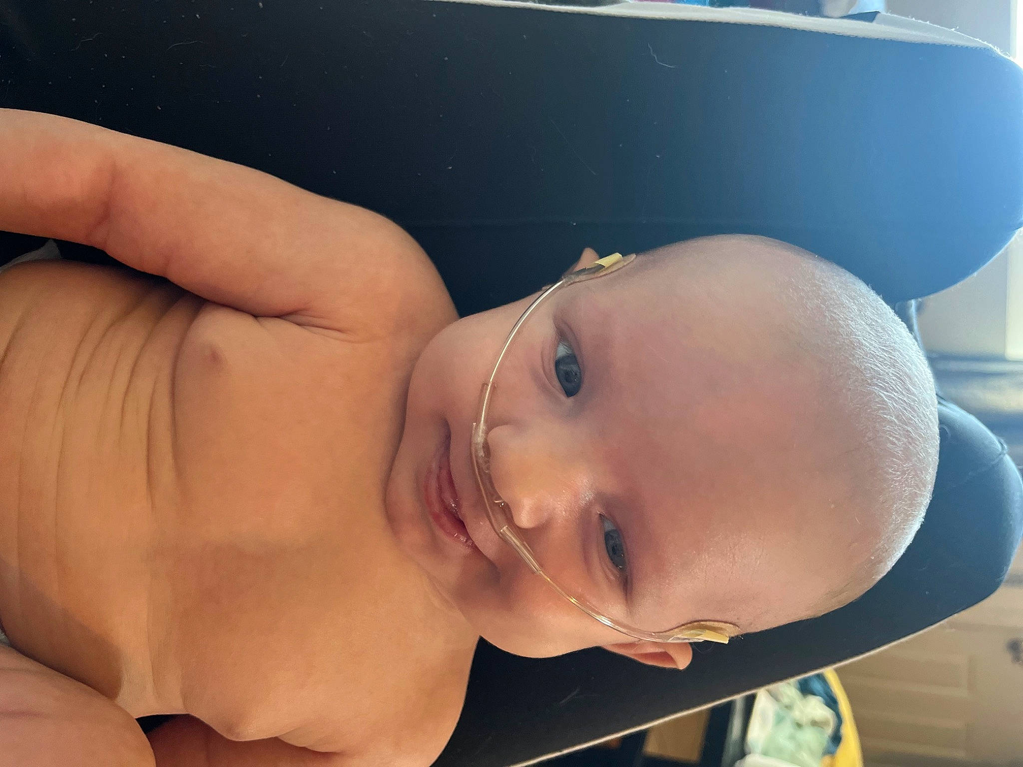 Alessio is registered to the contest to win money with this photo: baby, baby_toddler_clothing, cheek, chest, chin, eye, eyebrow, finger, hair, hand, head, headgear, human_body, lip, mouth, neck, nose, person, skin, toddler