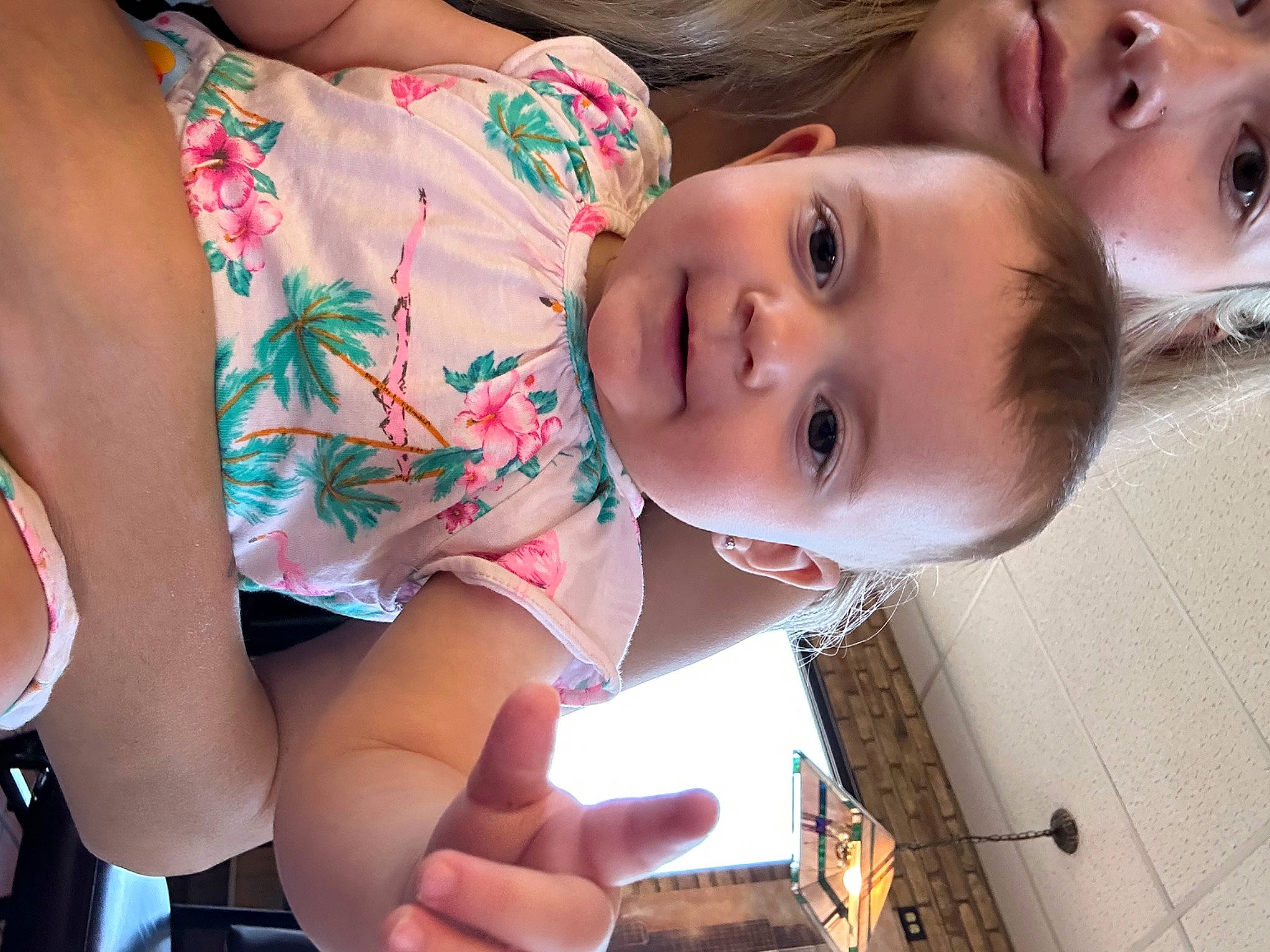 Callie is registered to the contest to win money with this photo: cheek, eye, eyelash, facial_expression, finger, hair, happy, human_body, iris, joy, lip, mouth, neck, nose, organ, person, pink, skin, smile, thigh