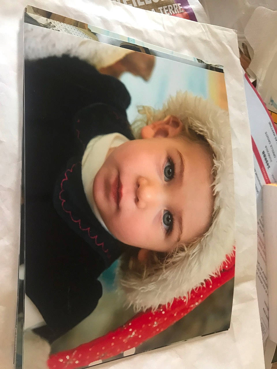 Mélody participe au concours pour gagner de l'argent avec cette photo : baby, cheek, child, ear, eye, face, head, headwear, nose, person, skin, toddler