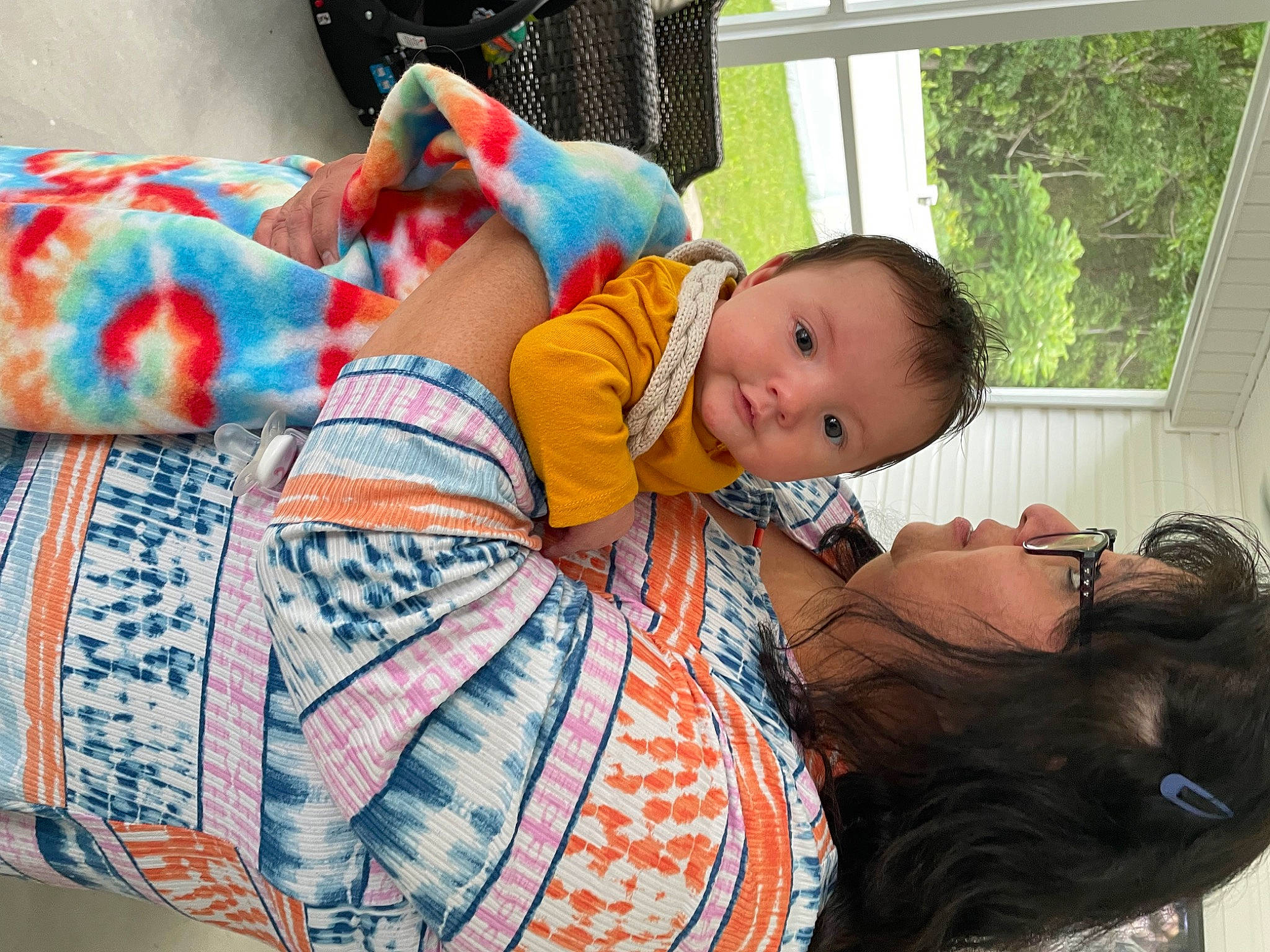 Estella joined the competition — help win amazing prizes! abdomen, baby, baby_toddler_clothing, child, comfort, couch, event, fun, happy, human_body, pattern, person, plant, room, sitting, skin, smile, toddler, tree, trunk