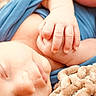 baby, sleeping, closeup, hand, blanket, blue, peaceful, infant, skin, fingers, soft, resting, cute, newborn, portrait, child, comfort, warm, toddler, relaxation