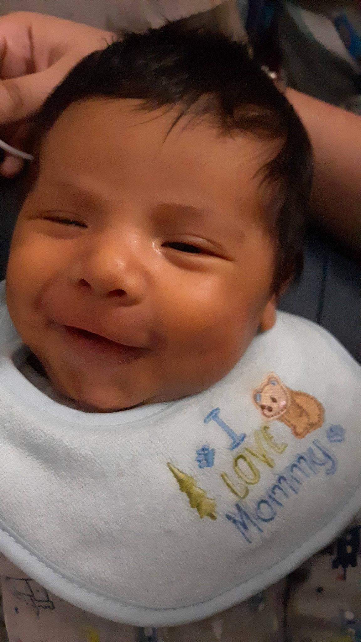 Louisé joined the competition — help win amazing prizes! baby, cheek, child, chin, ear, face, facial_expression, forehead, head, lip, mouth, nose, person, skin, smile, toddler