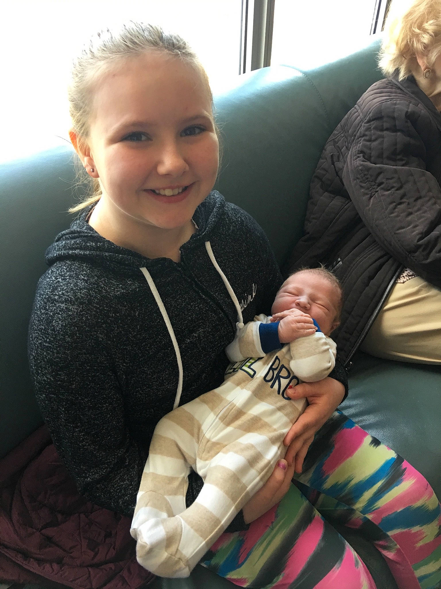 Haley is registered to the contest to win money with this photo: baby, child, joy, person, play, smile, toddler, vacation