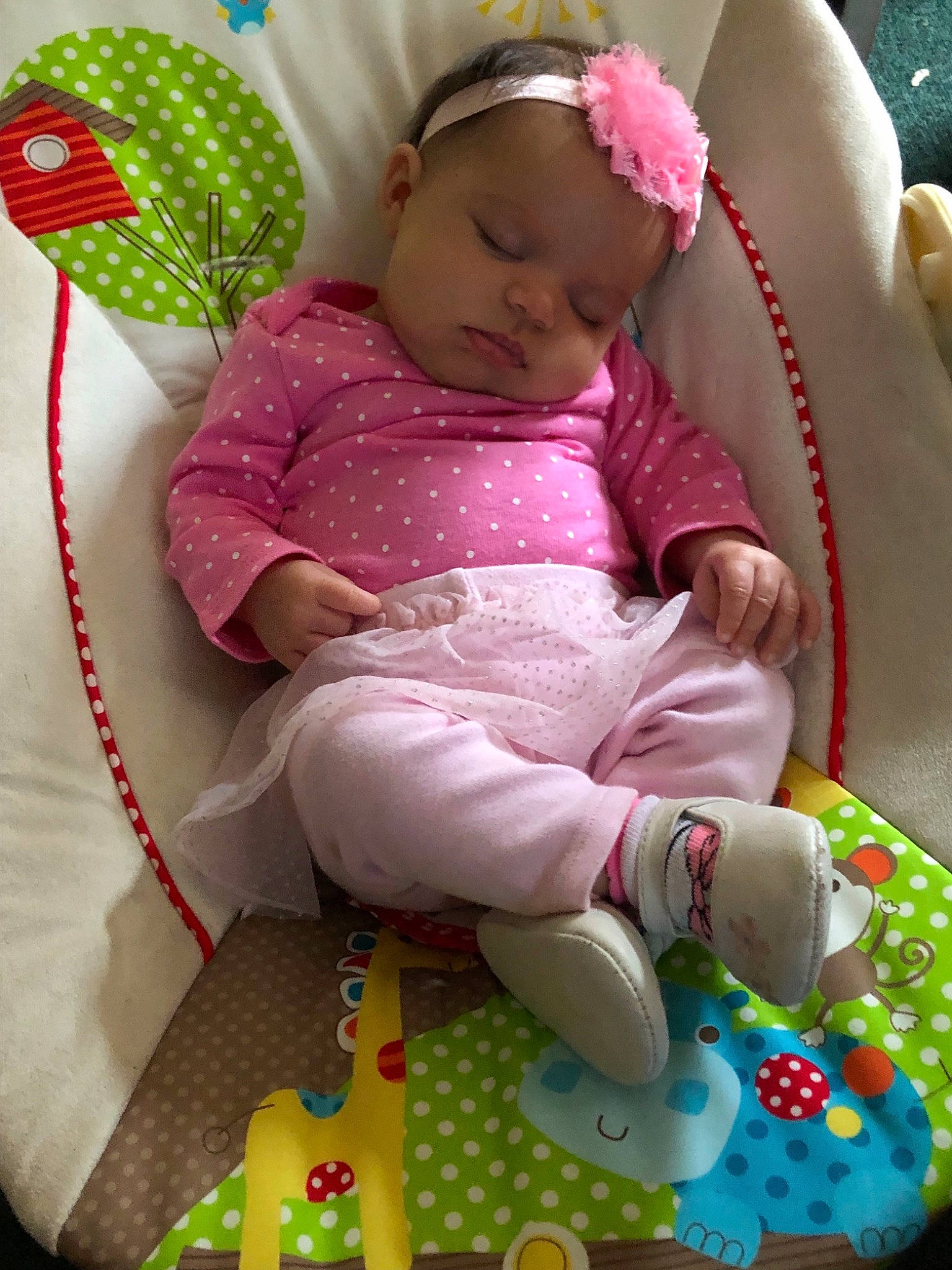 Natalynn is registered to the contest to win money with this photo: baby, baby_toys, child, person, pink, play, stuffed_toy, toddler, toy