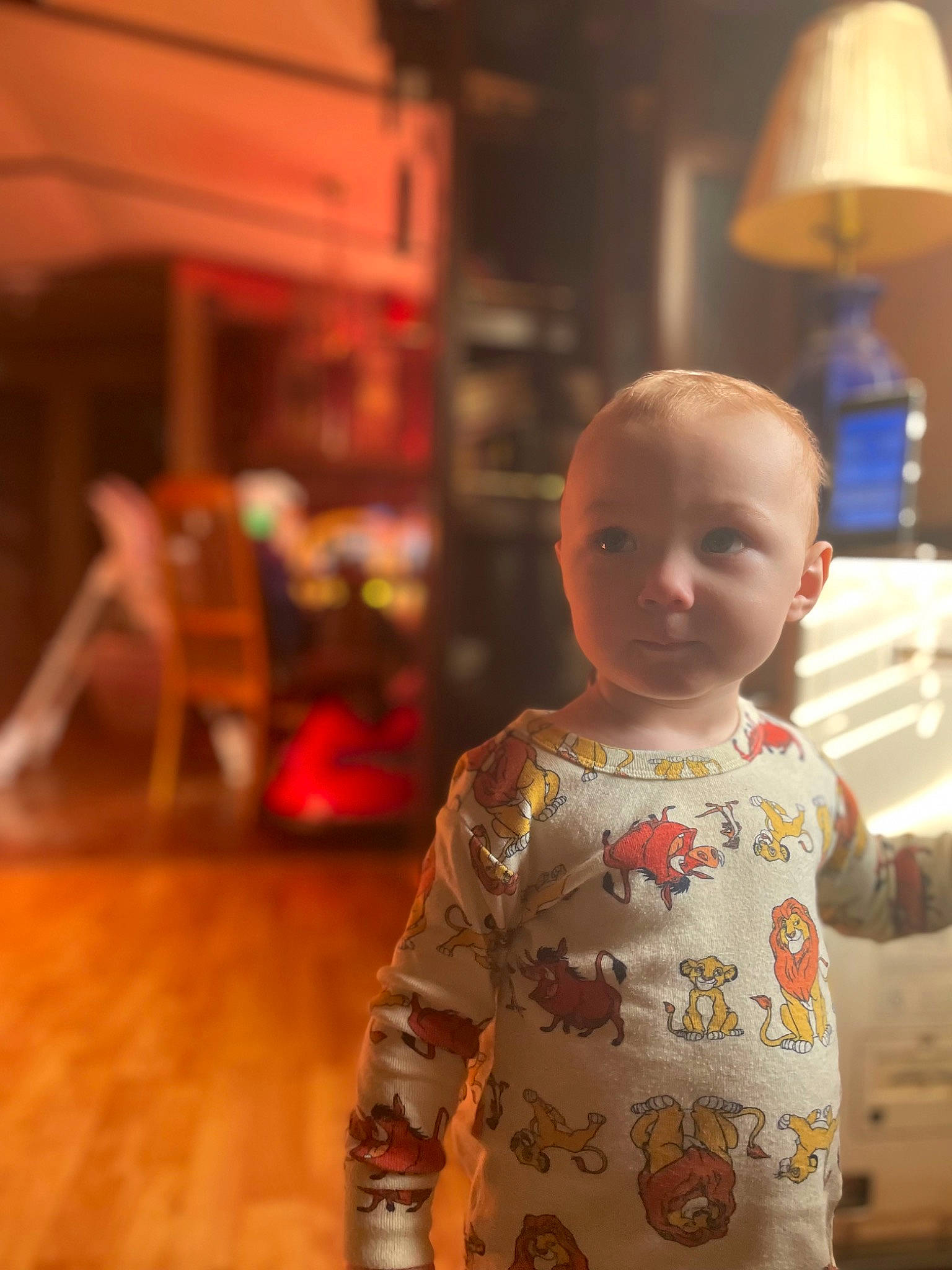Greyson joined the competition — help win amazing prizes! baby, baby_toddler_clothing, cheek, child, facial_expression, floor, flooring, fun, happy, hardwood, laminate_flooring, lamp, person, room, sitting, sleeve, toddler, varnish, wood, wood_flooring