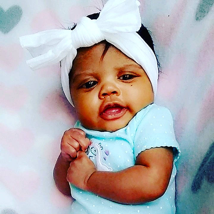 Kavaeha is registered to the contest to win money with this photo: baby, baby_products, baby_toddler_clothing, bonnet, cheek, child, child_model, costume_accessory, costume_hat, eyelash, happy, headband, headgear, headwear, lip, person, portrait_photography, toddler