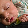 Emari joined the competition — help win amazing prizes! baby, sleeping, face, hand, pajamas, infant, cute, peaceful, closeup, child, skin, mouth, nose, eyelashes, resting, cozy, soft, comfort, indoors, portrait
