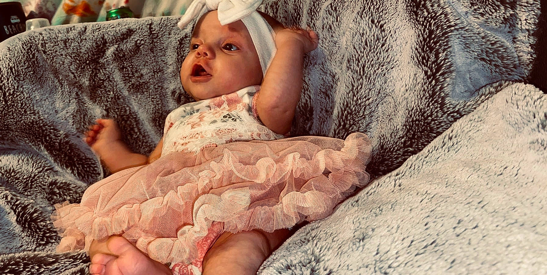 Scottlynn joined the competition — help win amazing prizes! baby, birth, child, eye, finger, hand, headwear, human, leg, linens, nap, person, sitting, skin, sleep, textile, toddler