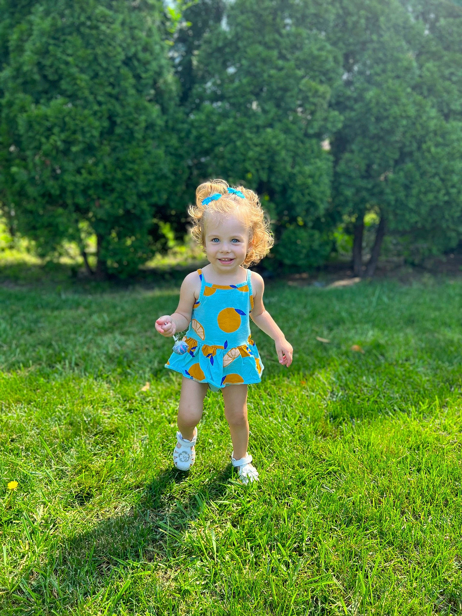 Aleksandra joined the competition — help win amazing prizes! baby_toddler_clothing, electric_blue, fun, grass, grass_family, grassland, green, happy, joy, landscape, lawn, leisure, meadow, natural_landscape, people_in_nature, person, plant, recreation, shrub, terrestrial_plant