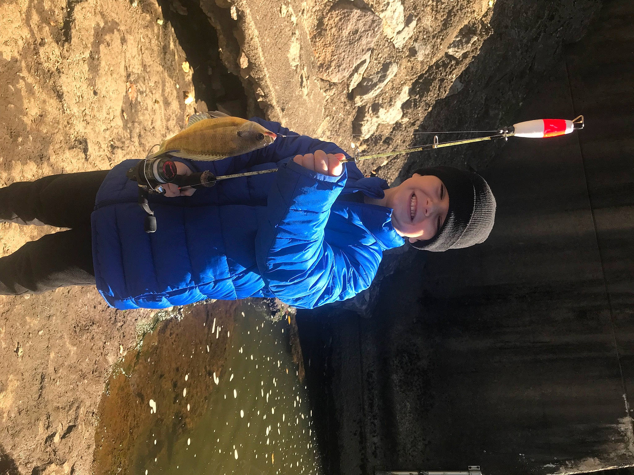 Triston joined the competition — help win amazing prizes! adventure, bedrock, blue_collar_worker, electric_blue, formation, freezing, fun, geological_phenomenon, headwear, helmet, jacket, joy, leisure, mountaineer, person, recreation, rock_climbing_equipment, rope, slope, soil