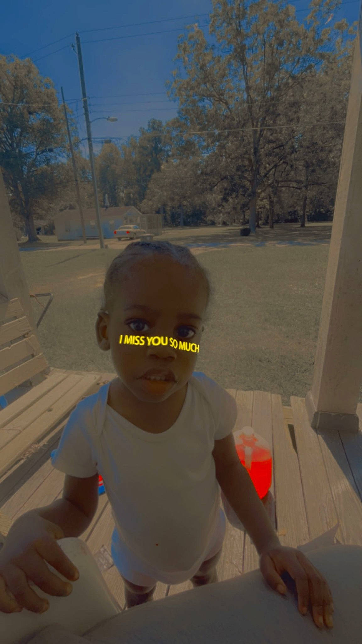 Kazmir joined the competition — help win amazing prizes! asphalt, automotive_exterior, chest, eyewear, fun, goggles, grass, happy, landscape, leisure, person, personal_protective_equipment, recreation, sky, sunglasses, sunlight, tints_and_shades, toddler, tree, vehicle_door