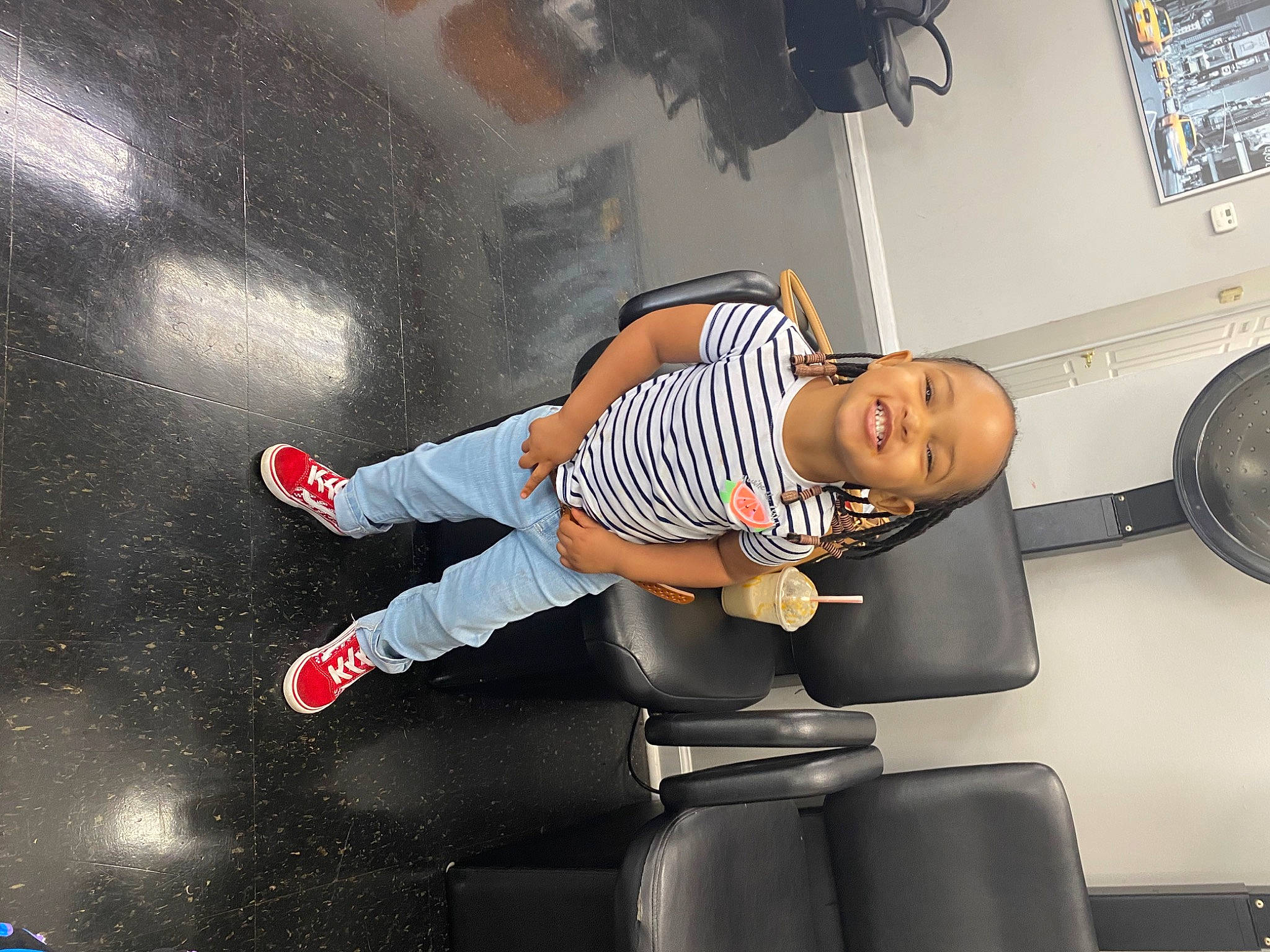 Larissa joined the competition — help win amazing prizes! joy, person