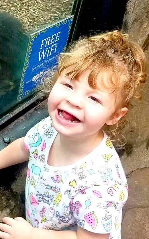 Aleeah is registered to the contest to win money with this photo: blond, cheek, child, cool, ear, face, facial_expression, fun, hair, happy, joy, laugh, nose, person, play, smile, toddler, tooth