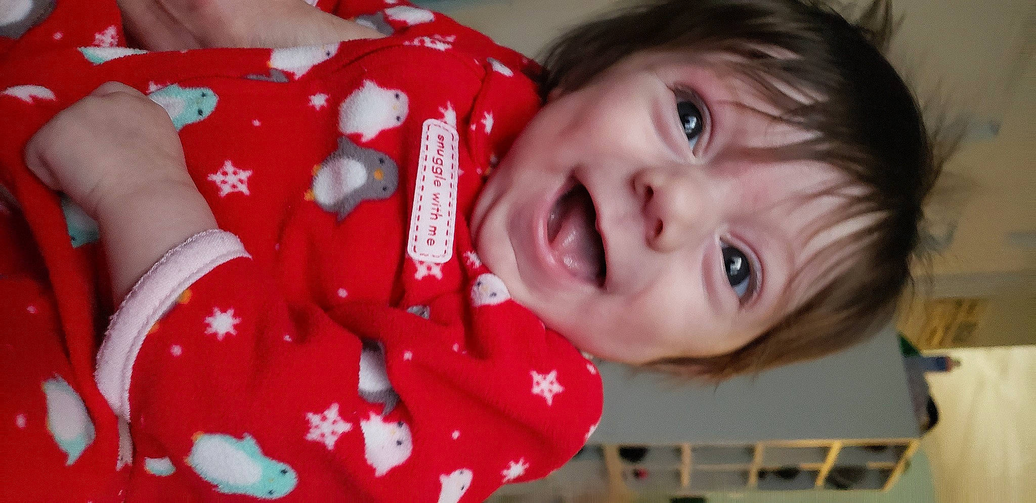 Annabeth is registered to the contest to win money with this photo: baby, cheek, chin, eye, eyebrow, facial_expression, happy, human_body, iris, lip, mammal, mouth, neck, nose, person, plant, skin, smile, standing, toddler