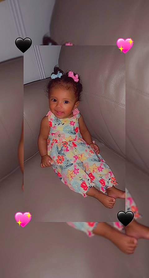 Maleyah joined the competition — help win amazing prizes! baby, baby_toddler_clothing, beauty, child, dress, flash_photography, floor, flooring, fun, happy, human_leg, magenta, microphone, party_supply, person, pink, purple, skin, sock, thigh