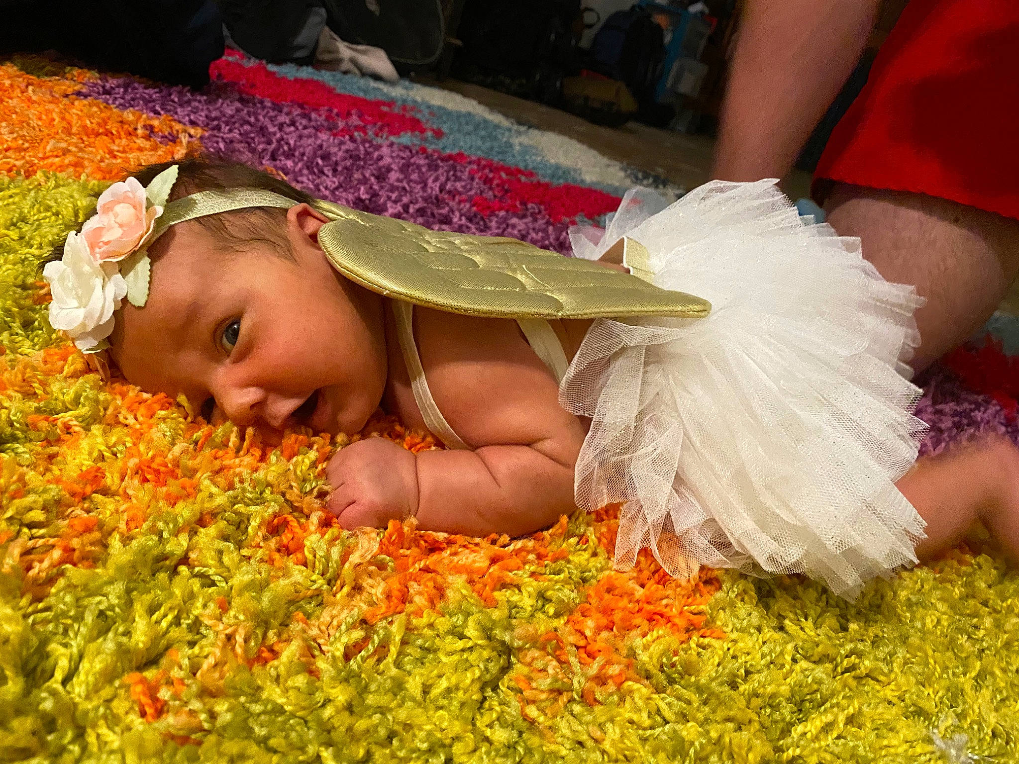 Aubriella is registered to the contest to win money with this photo: child, grass, person, toddler