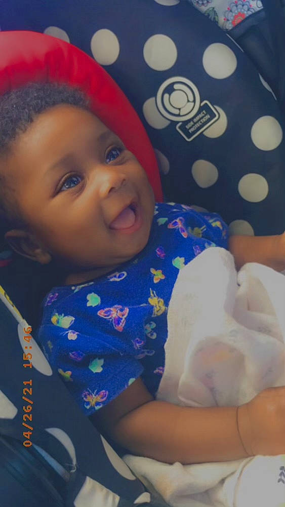 Taionna joined the competition — help win amazing prizes! cheek, chin, comfort, eye, eyebrow, finger, happy, head, human, human_body, iris, lip, mammal, mouth, nose, person, purple, skin, smile, textile