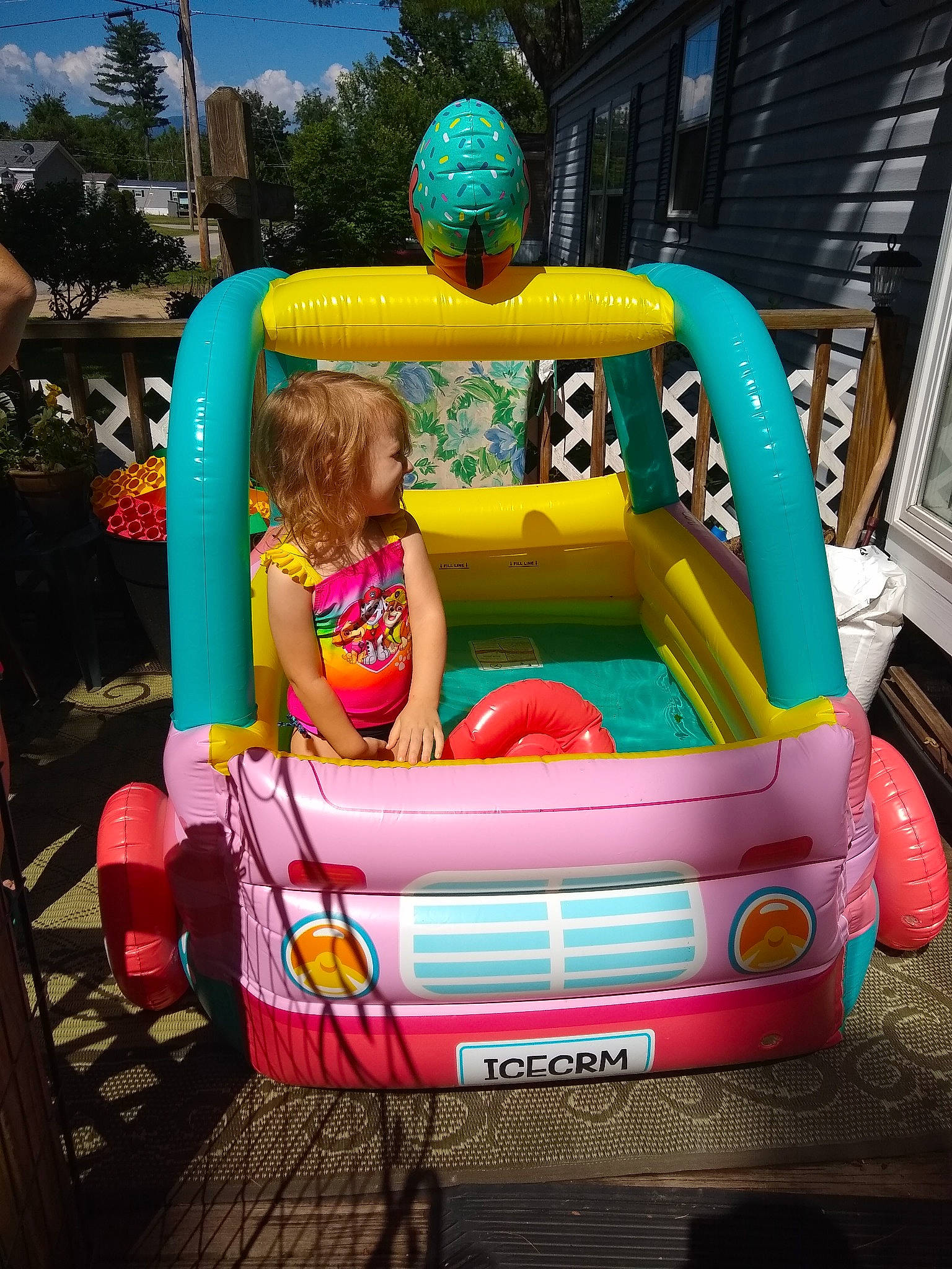 Desirée joined the competition — help win amazing prizes! automotive_design, automotive_exterior, baby, baby_toddler_clothing, blue, bumper, child, chute, city, fun, green, leisure, motor_vehicle, outdoor_play_equipment, person, playground, recreation, riding_toy, tire, toddler