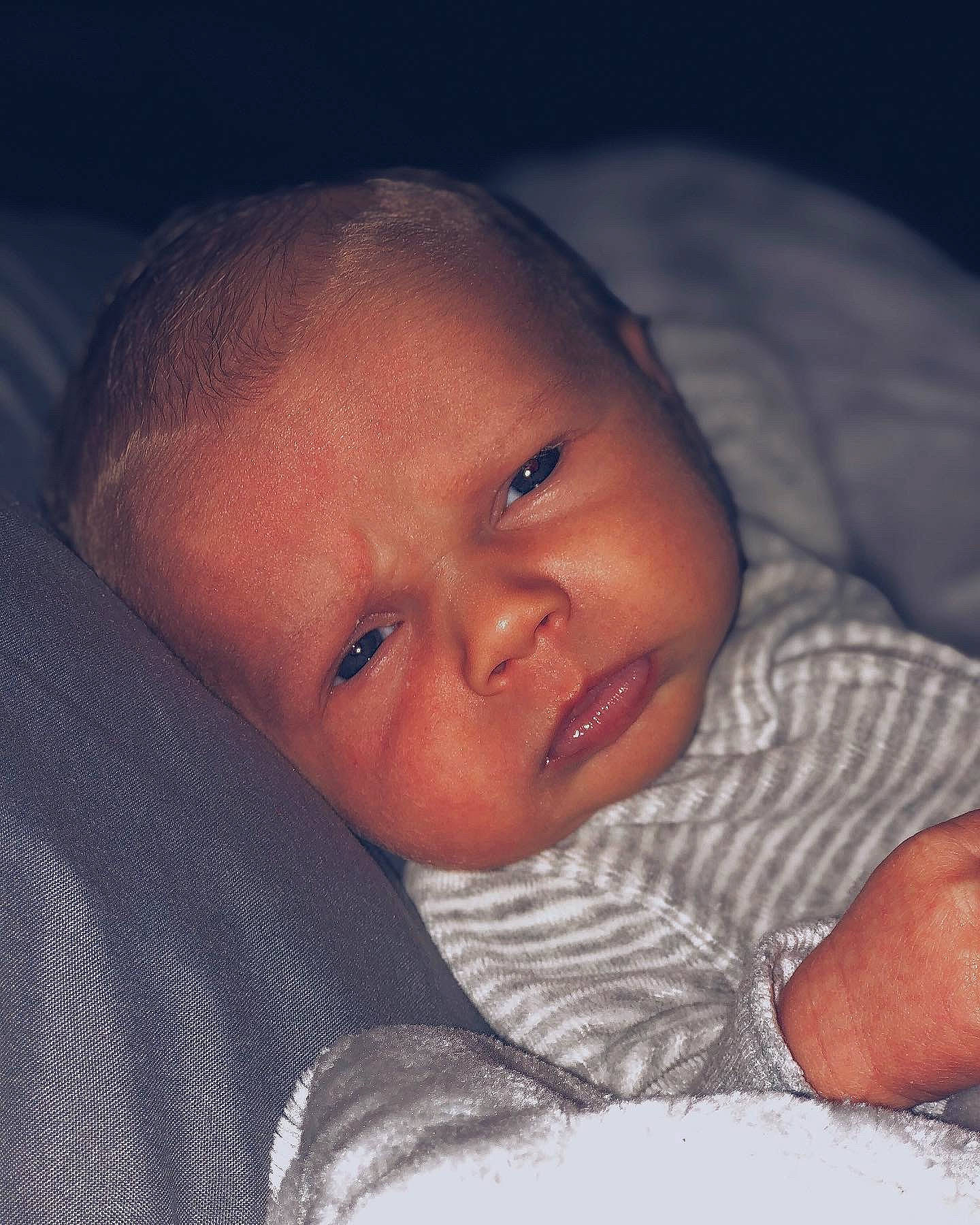 Jackson joined the competition — help win amazing prizes! baby, baby_sleeping, baby_toddler_clothing, bedtime, cheek, child, comfort, ear, eyebrow, forehead, gesture, happy, human_body, iris, lip, mouth, nose, person, skin, smile