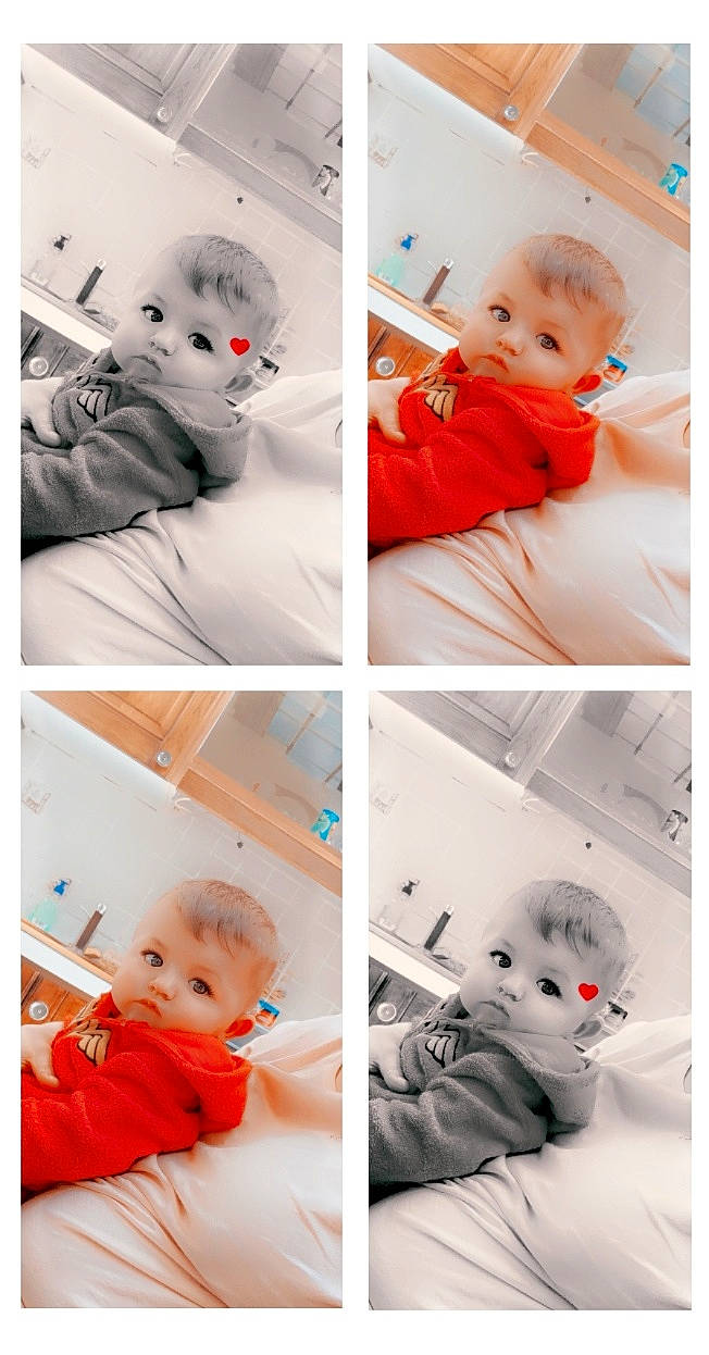 William participe au concours pour gagner de l'argent avec cette photo : art, baby, baby_products, baby_toddler_clothing, child, comfort, happy, linens, mammal, orange, organ, person, photograph, product, sleeve, snapshot, textile, toddler, toy, vertebrate