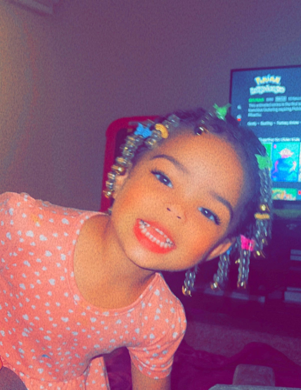 Alaeya joined the competition — help win amazing prizes! audio_equipment, black_hair, cheek, chest, child, electric_blue, eyebrow, eyelash, fun, happy, iris, jewellery, joy, leisure, lip, long_hair, magenta, nose, pattern, person