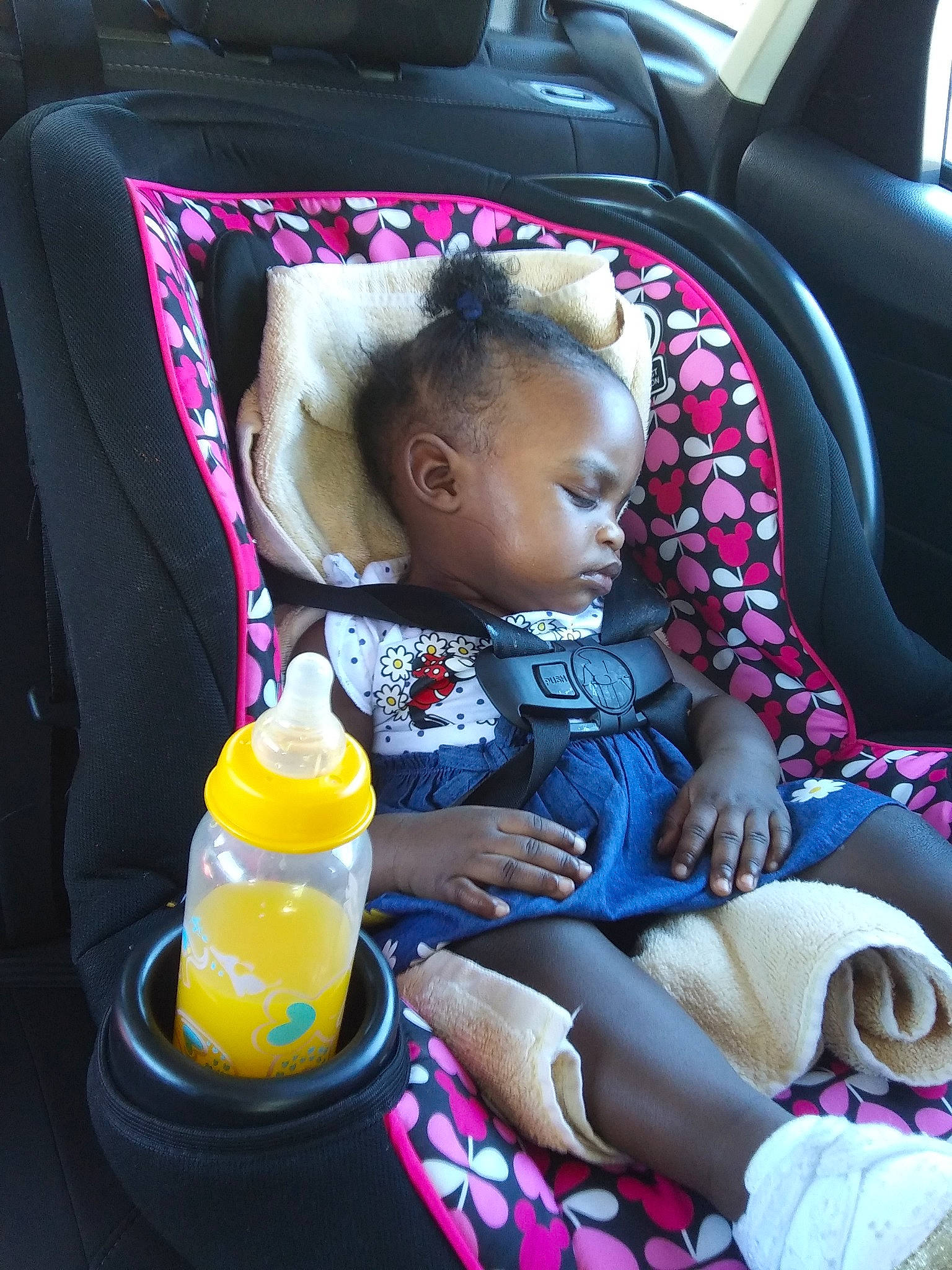 Kassidy joined the competition — help win amazing prizes! baby, baby_in_car_seat, car_seat, child, person, product, sitting, toddler