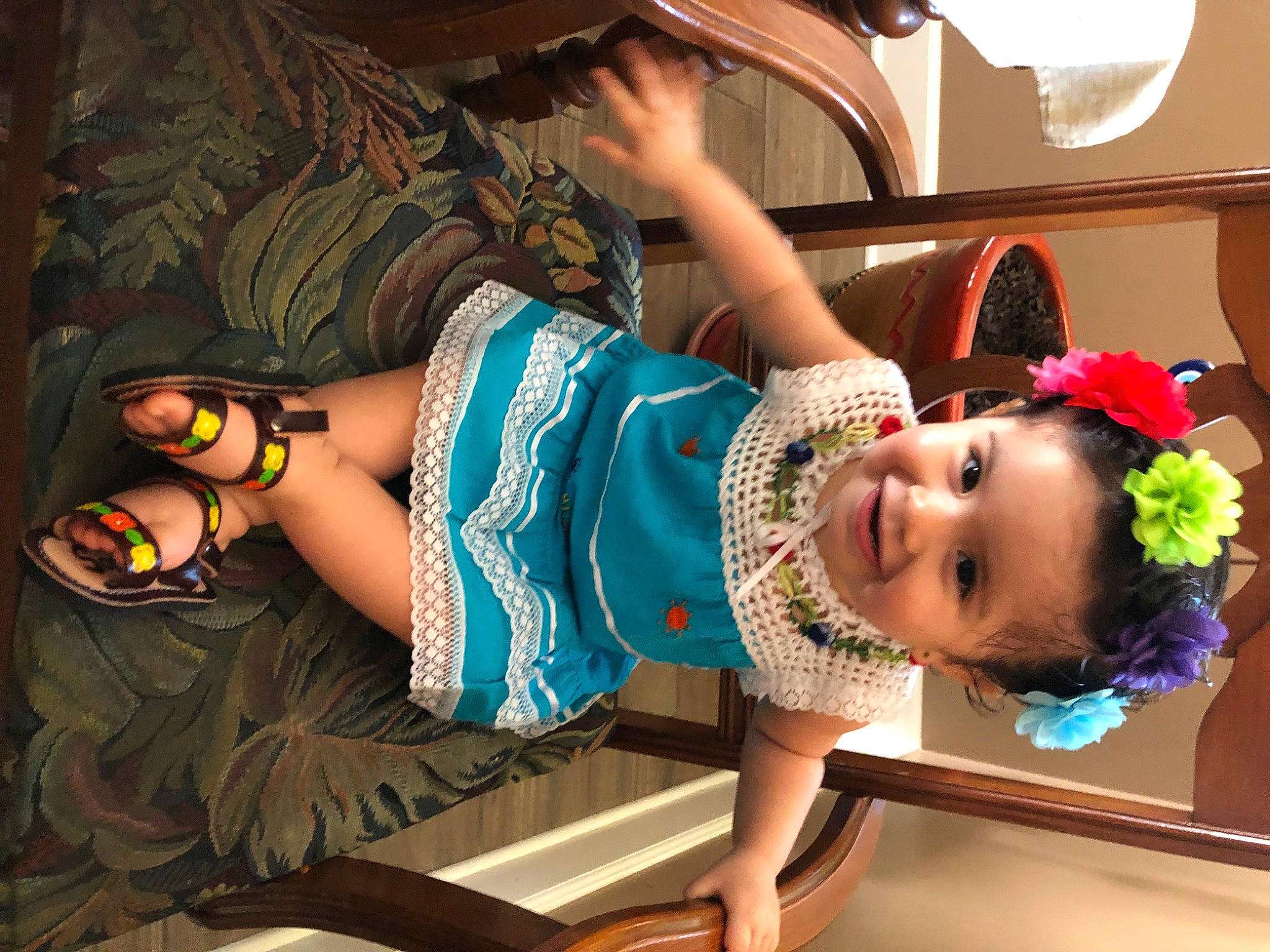 Sophia joined the competition — help win amazing prizes! arm, baby, baby_toddler_clothing, child, flower, foot, fun, happy, hat, human_leg, joy, knee, leisure, mouth, pattern, person, smile, sunglasses, thigh, toddler