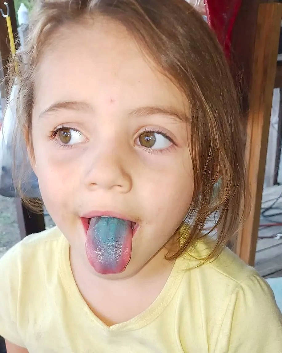 Briella is registered to the contest to win money with this photo: blond, cheek, child, ear, eye, eyebrow, eyelash, fun, happy, iris, jaw, lip, mouth, neck, nose, person, skin, throat, toddler, tongue