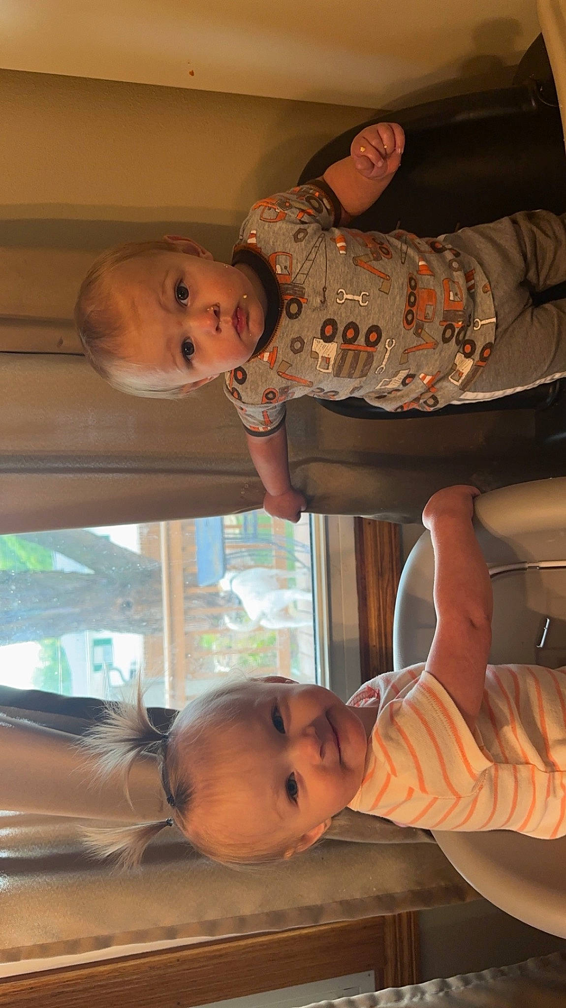 Zoie is registered to the contest to win money with this photo: arm, baby, baby_toddler_clothing, comfort, elbow, eye, finger, fun, gesture, hand, happy, joint, joy, mammal, mouth, organ, person, skin, toddler, tree