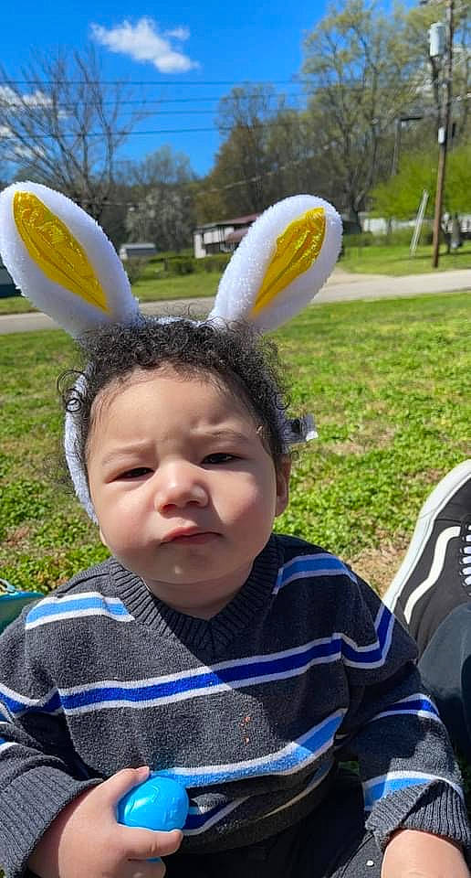 Kaymen joined the competition — help win amazing prizes! baby_toddler_clothing, balloon, blue, botany, child, ear, event, fun, grass, happy, leisure, light, party_supply, person, plant, recreation, sky, summer, toddler, tree