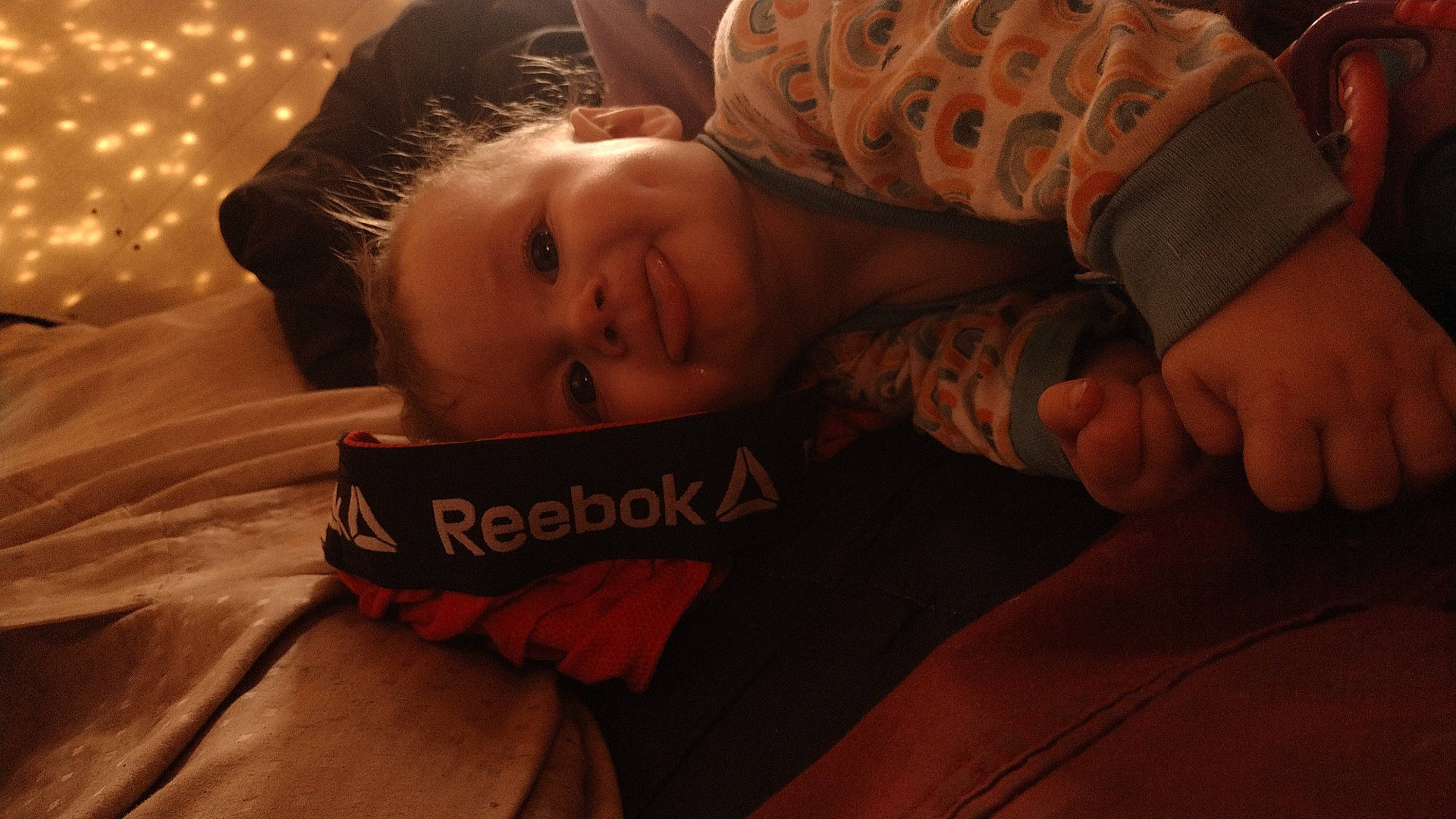 Southern joined the competition — help win amazing prizes! baby, blanket, bodypart, clothing, coat, couch, cushion, face, finger, furniture, glove, hand, happy, head, homedecor, jacket, person, photography, portrait, smile