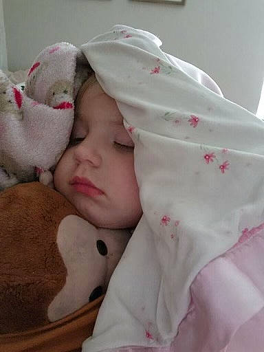 Kaylanna Rae joined the competition — help win amazing prizes! baby, baby_products, baby_safety, baby_sleeping, baby_toddler_clothing, bedding, bedtime, cap, carmine, cheek, child, comfort, fur, headwear, linens, nap, pattern, person, pink, sleeve