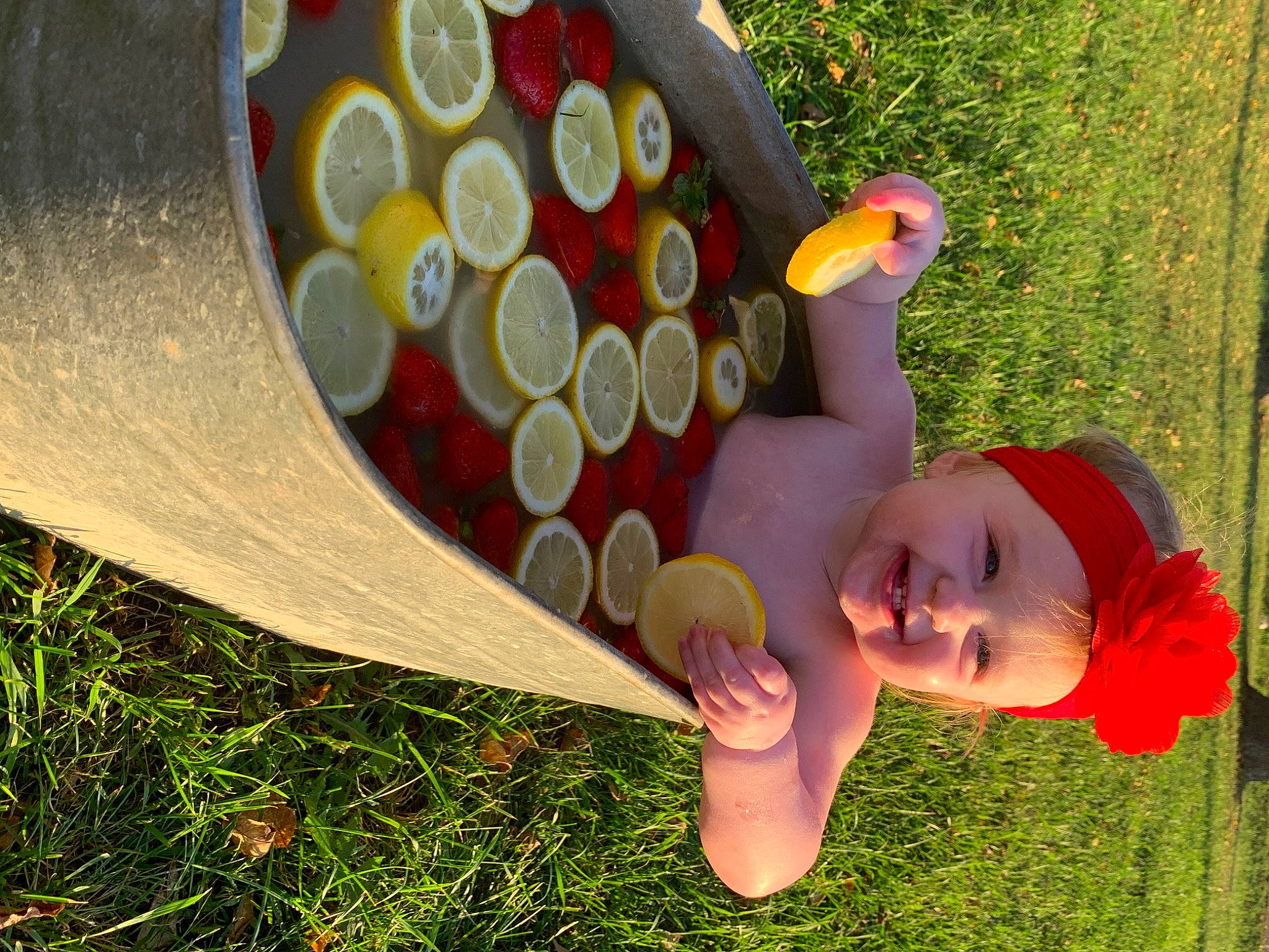 Paisley joined the competition — help win amazing prizes! art, baby, baby_toddler_clothing, child, fun, glasses, grass, happy, hat, headwear, joy, leisure, liquid_bubble, natural_environment, nature, pattern, people_in_nature, person, plant, play