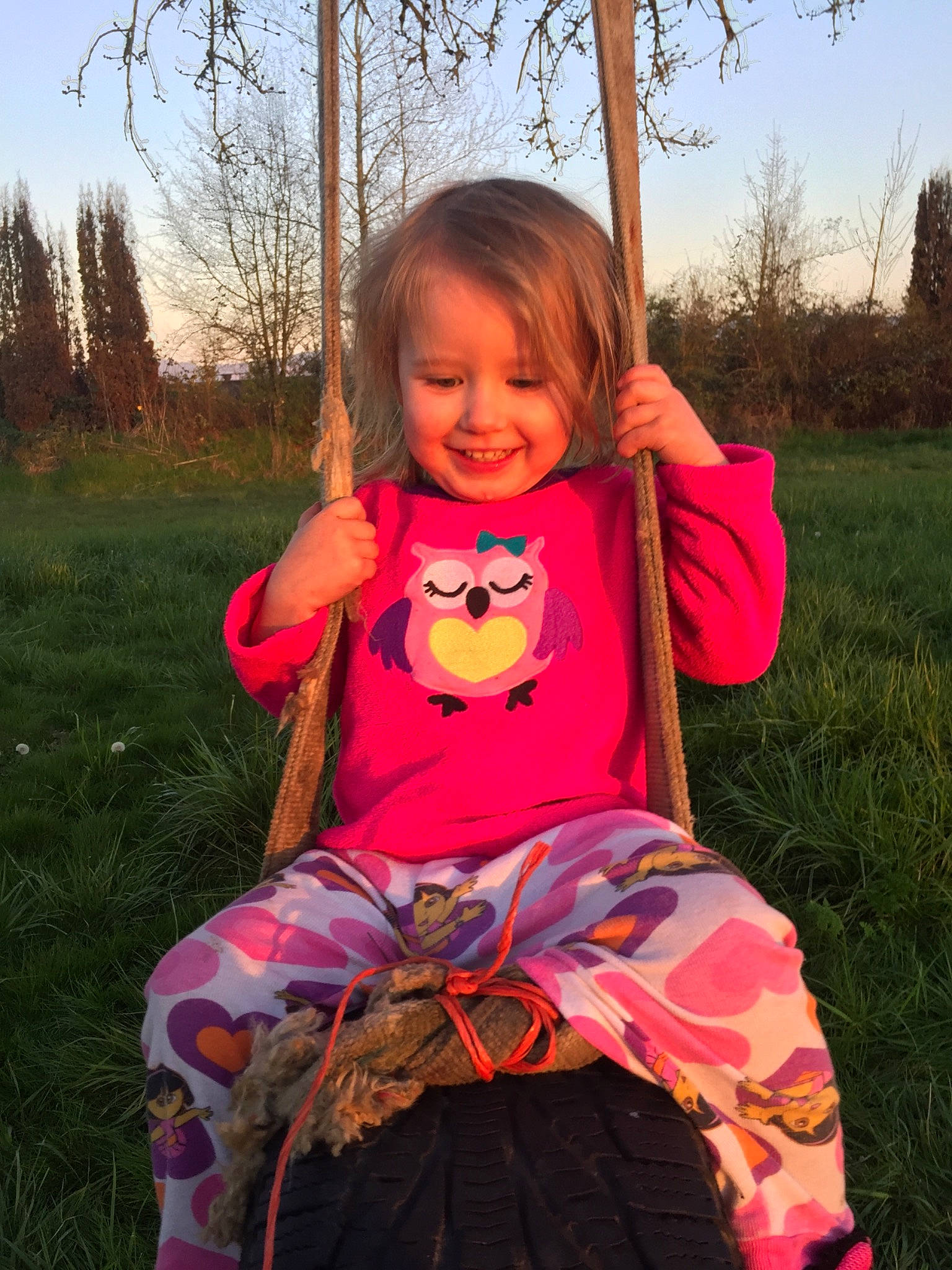 Nevari joined the competition — help win amazing prizes! baby_toddler_clothing, child, dress, grass, happy, joy, person, pink, plant, play, sitting, smile, toddler, tree