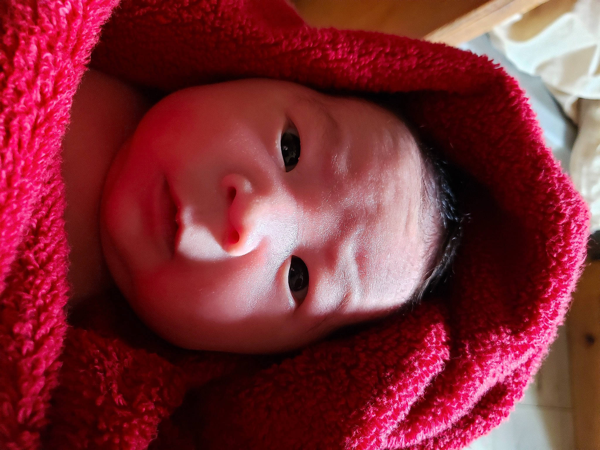 Zyaire joined the competition — help win amazing prizes! baby, beauty, bedtime, cheek, child, close_up, crochet, face, knitting, lip, mouth, nose, person, photography, pink, red, skin, smile, textile, toddler