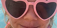 Charlee Grace is registered to the contest to win money with this photo: accessories, baby, clothing, earring, face, glasses, goggles, happy, head, jewelry, person, photography, pool, portrait, selfie, smile, sunglasses, swimmingpool, swimwear, water