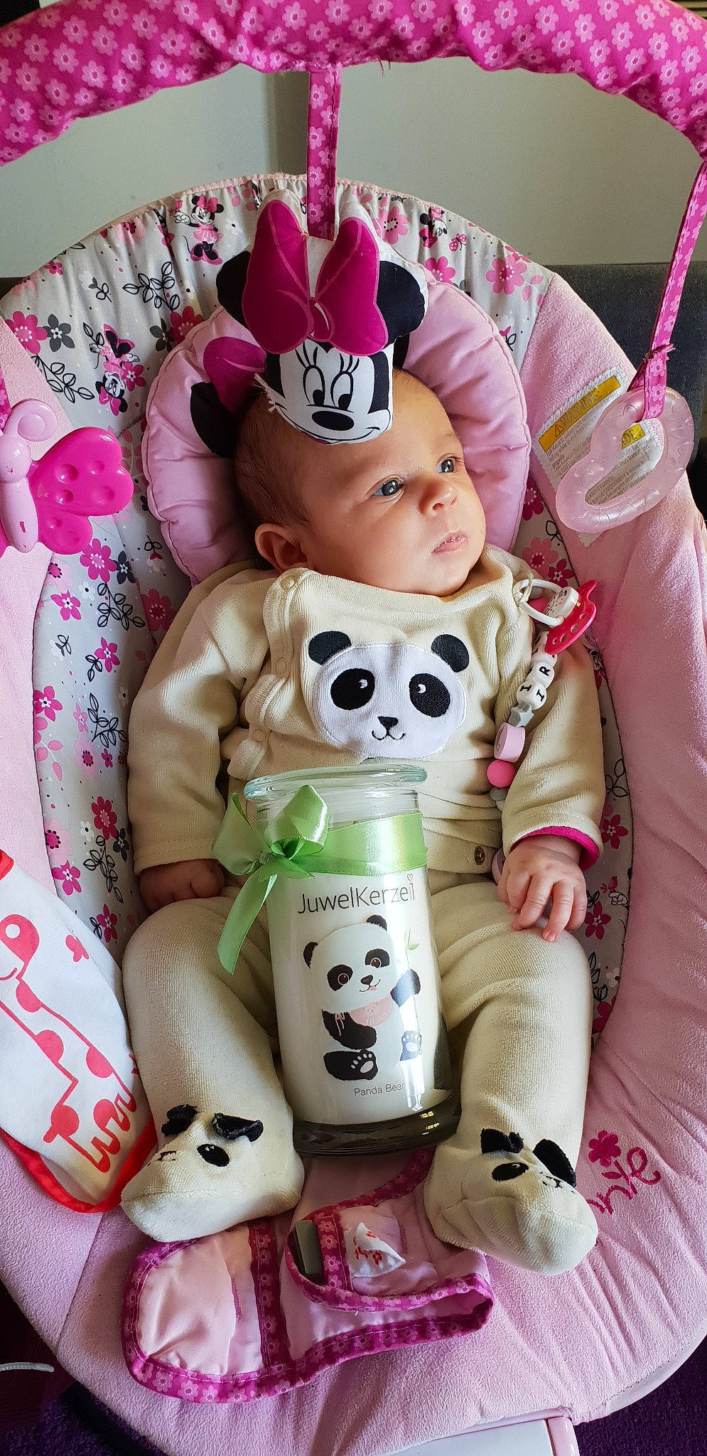 Iris participe au concours pour gagner de l'argent avec cette photo : baby, child, doll, headwear, person, pink, toddler, toy