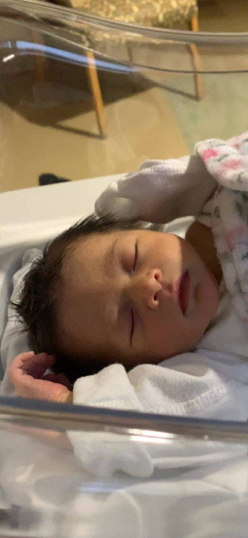 Ariana joined the competition — help win amazing prizes! baby, baby_sleeping, baby_toddler_clothing, bedtime, cheek, child, childbirth, comfort, ear, eyelash, linens, mammal, nap, person, room, skin, sleep, toddler