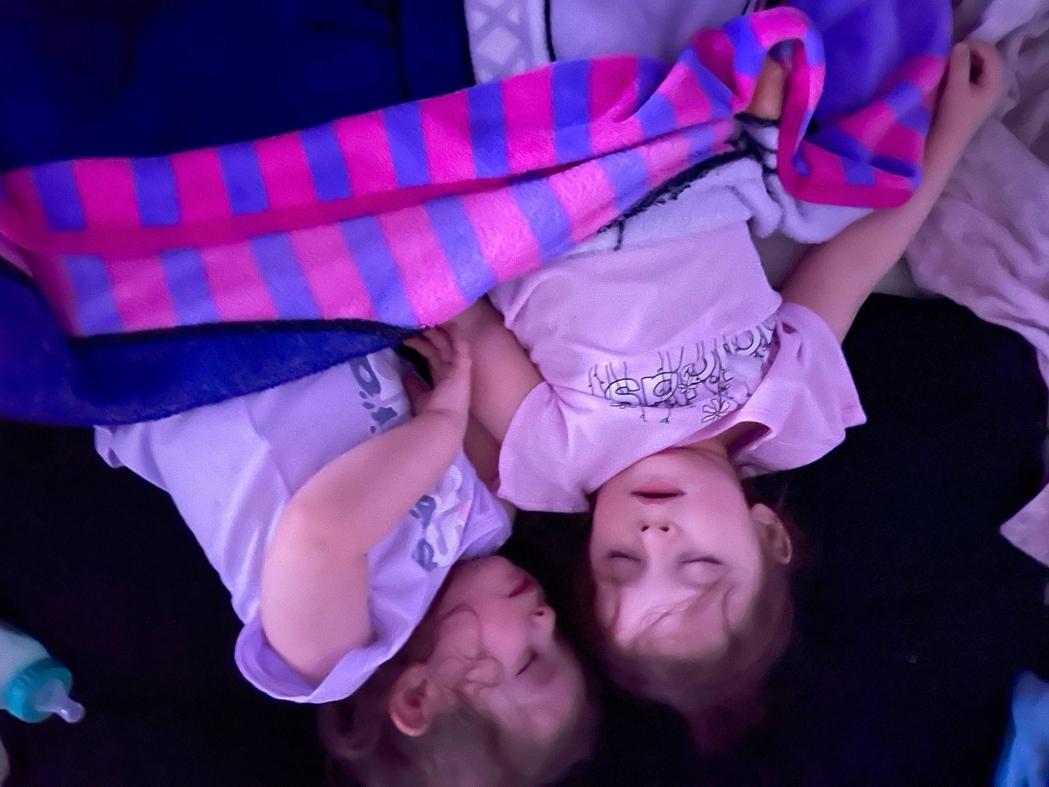 Reyna joined the competition — help win amazing prizes! child, entertainment, event, finger, fun, gesture, hand, happy, human_body, magenta, mammal, person, pink, plant, purple, red, smile, thigh, toddler, tree