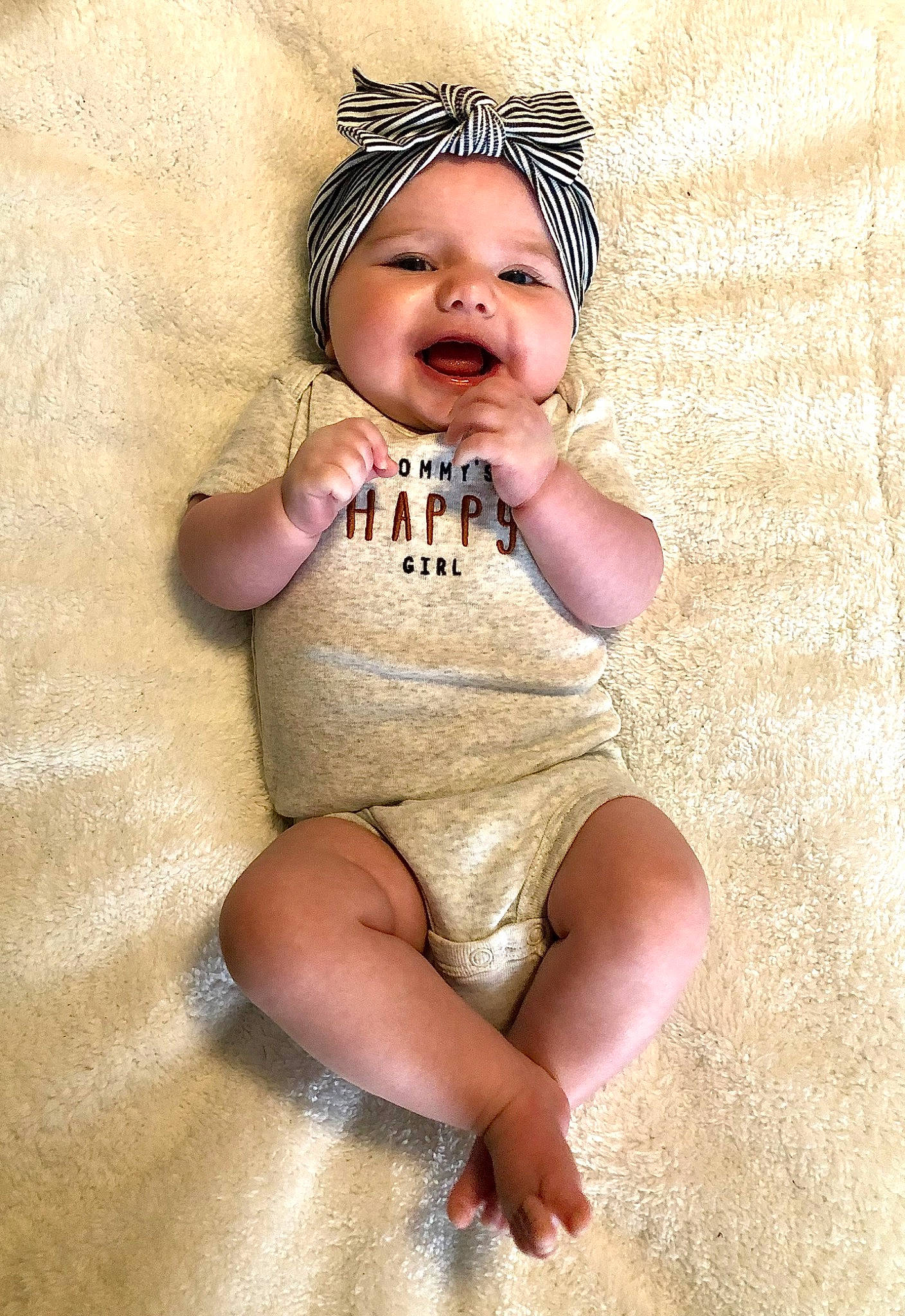 Oakley joined the competition — help win amazing prizes! baby, baby_toddler_clothing, cheek, chin, dress, eye, face, facial_expression, flash_photography, happy, head, headgear, headpiece, headwear, iris, lip, person, skin, sleeve, smile