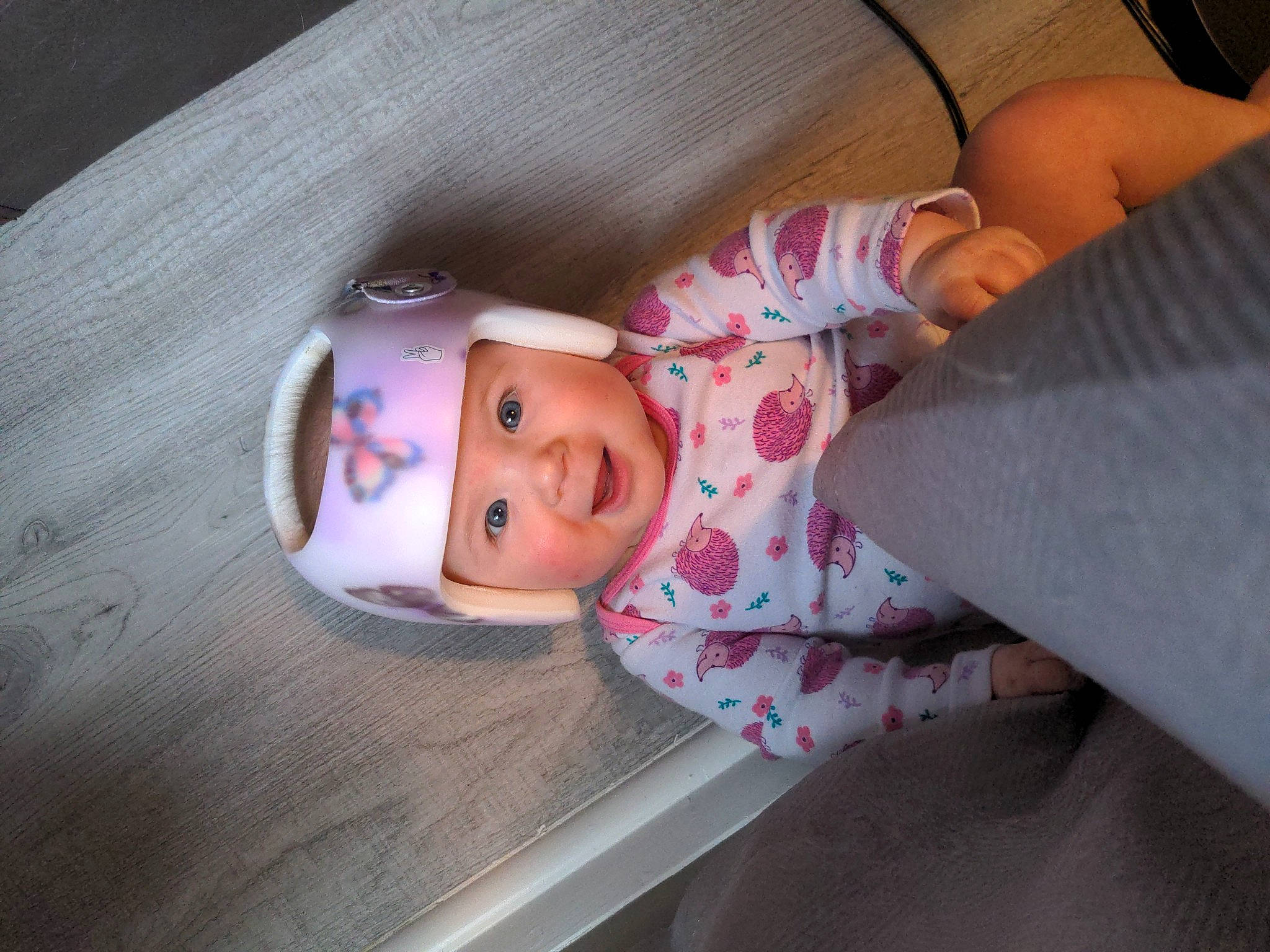 Haven joined the competition — help win amazing prizes! baby, baby_products, baby_toddler_clothing, cheek, child, comfort, couch, eye, eyelash, finger, hat, headwear, human_body, iris, linens, lip, nose, person, room, skin