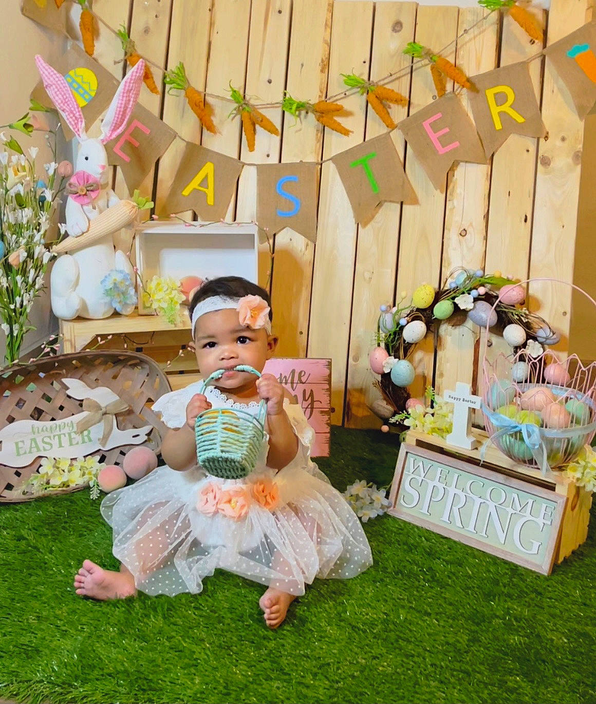 Mckinlee joined the competition — help win amazing prizes! art, baby, backyard, birthday, child, event, fun, garden, grass, happy, headwear, leisure, party, party_supply, person, picnic, recreation, sitting, toddler, toy
