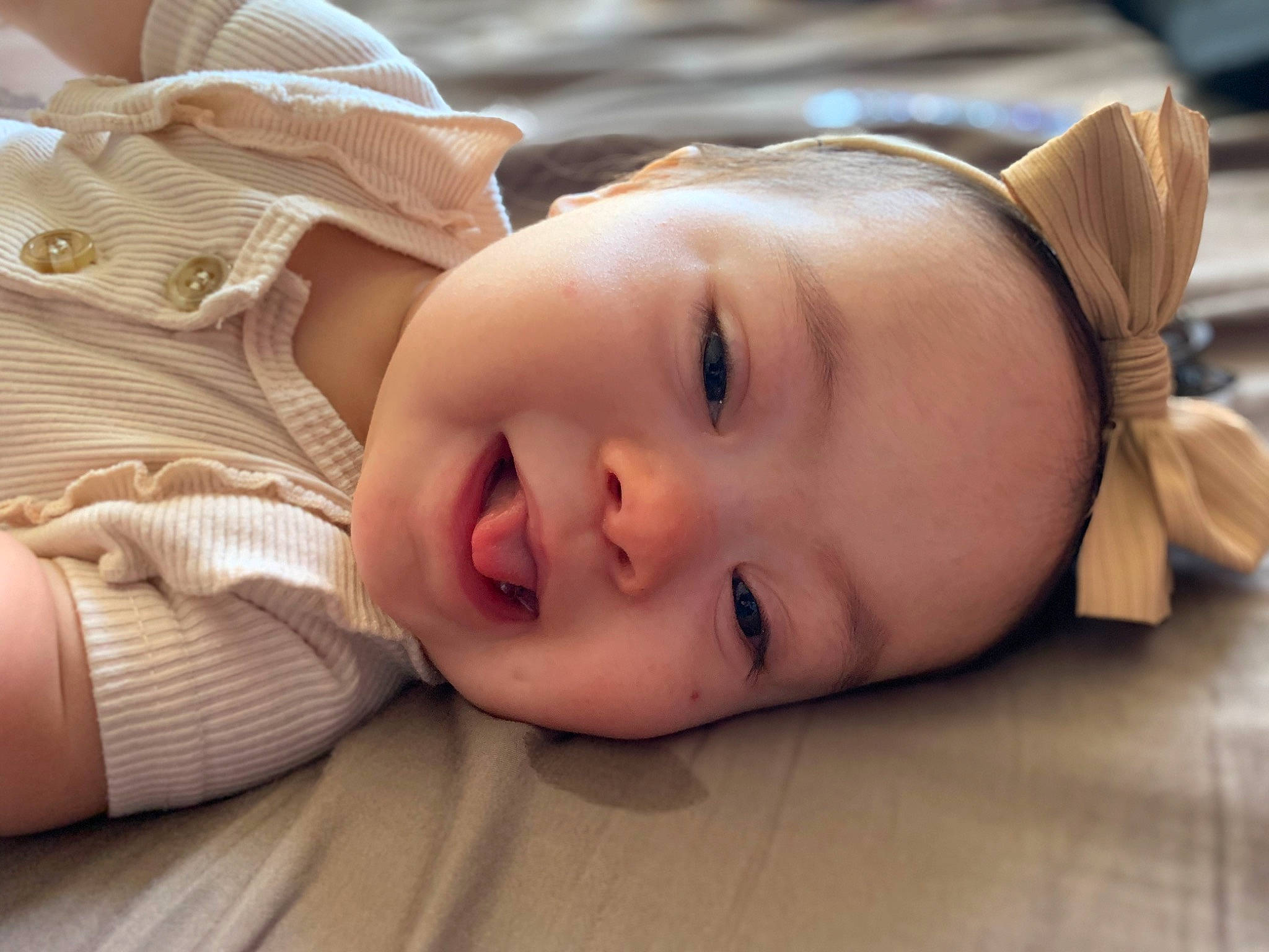 Novalea joined the competition — help win amazing prizes! baby, cheek, chin, eyebrow, eyelash, face, flash_photography, grass, happy, head, headgear, iris, lip, mammal, mouth, nose, person, skin, smile, toddler