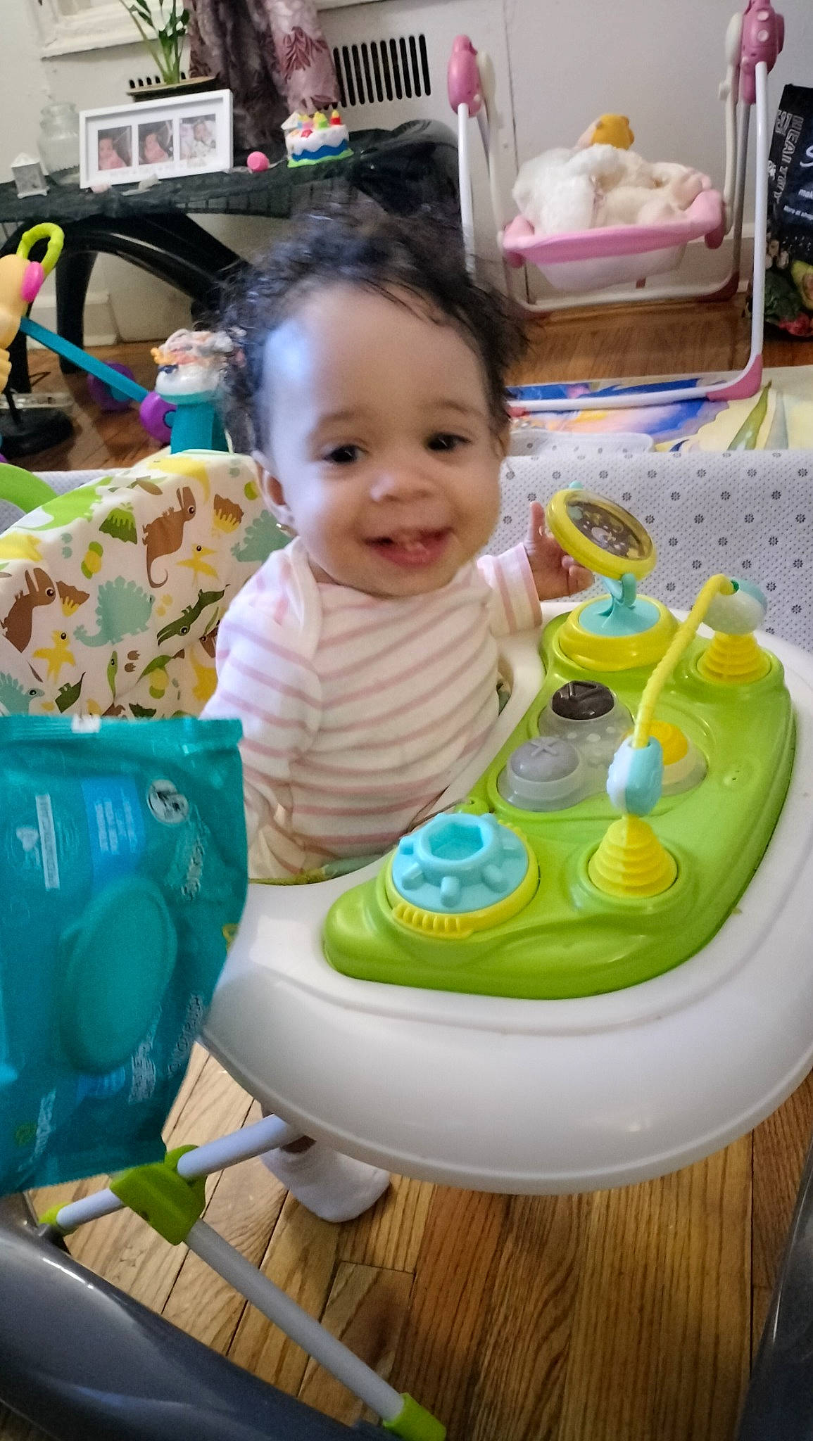 Storm joined the competition — help win amazing prizes! baby, baby_playing_with_toys, baby_products, baby_toddler_clothing, baby_toys, child, event, fun, happy, joy, leisure, person, plastic, play, recreation, riding_toy, room, sitting, smile, t_shirt