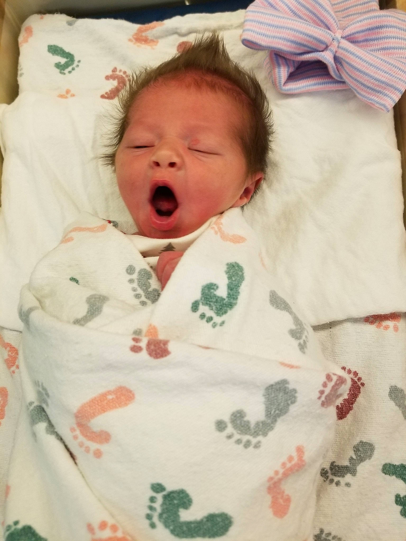 Madisyn is registered to the contest to win money with this photo: baby_products, bed, bedtime, blanket, cheek, child, girl, infant, material, person, product, skin, sleep, smile, textile, toddler