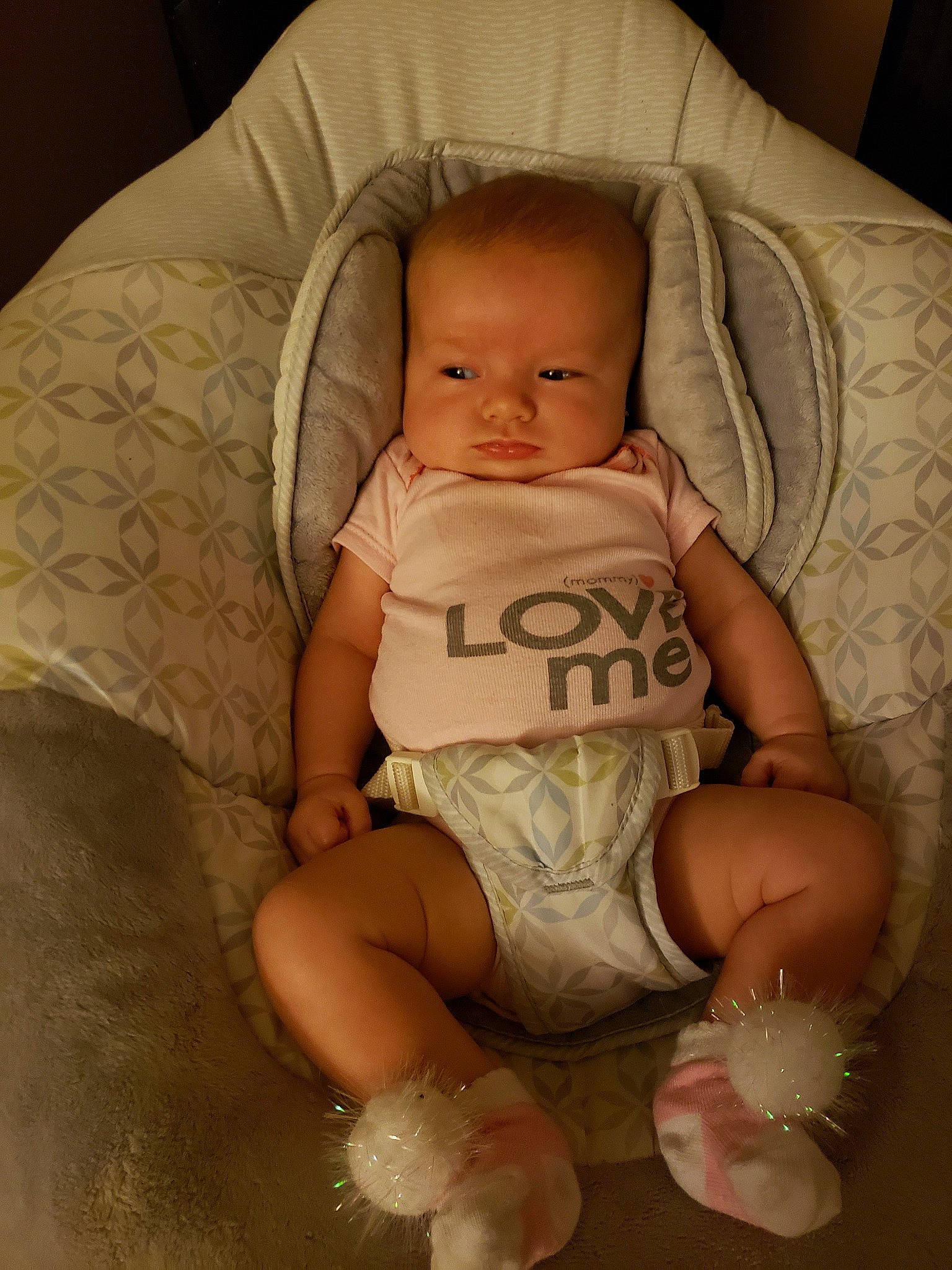 Jaydah is registered to the contest to win money with this photo: baby, baby_products, baby_safety, cheek, child, comfort, eye, iris, mouth, person, product, skin, toddler